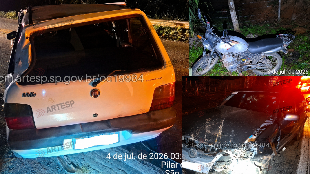 Acidente na SP-250 deixa um morto em Pilar do Sul