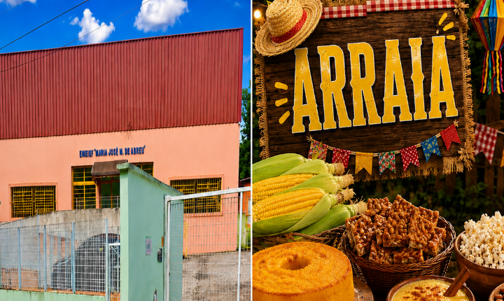 Arraiá da Escola Maria José acontece neste sábado