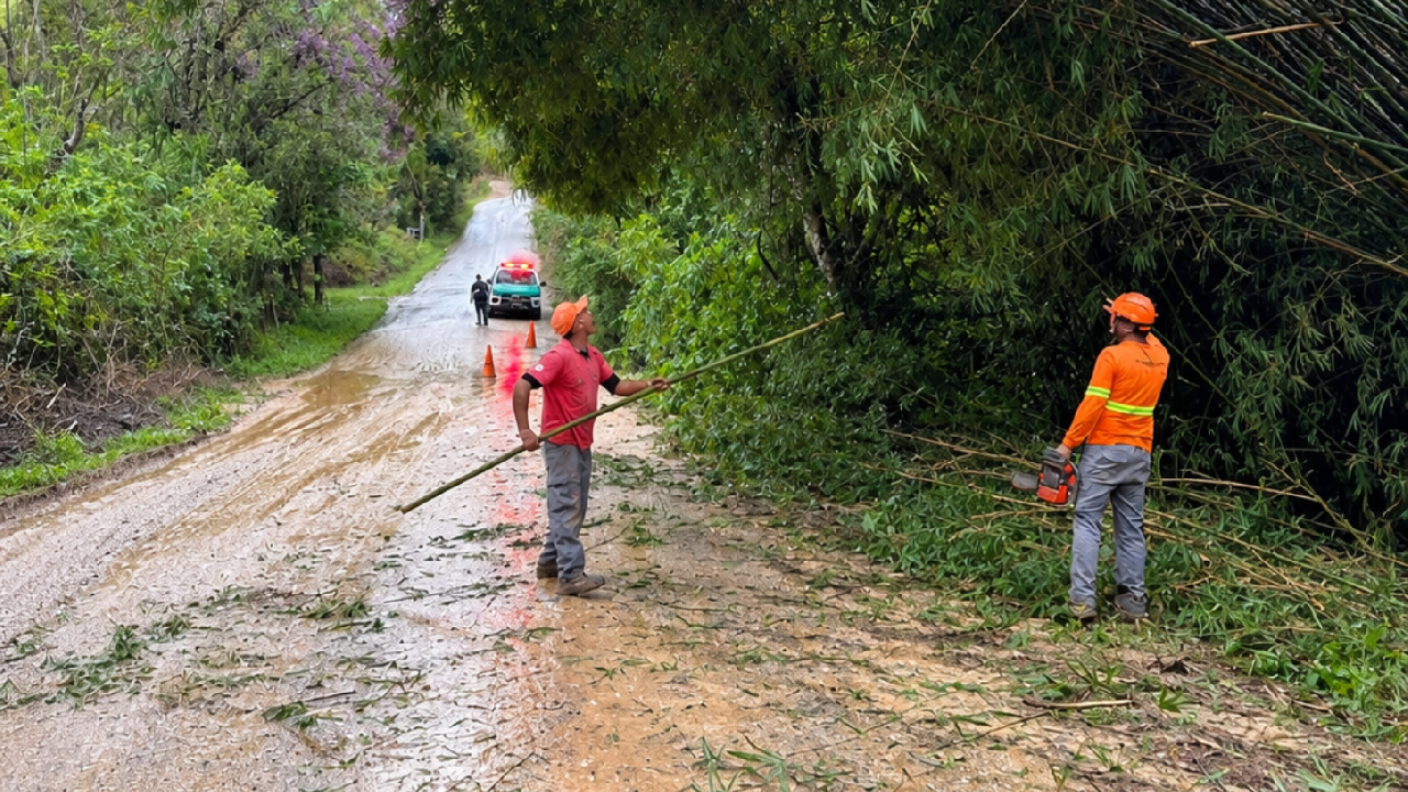 Chuvas intensas mobilizam equipes e causam impactos em bairros de Piedade