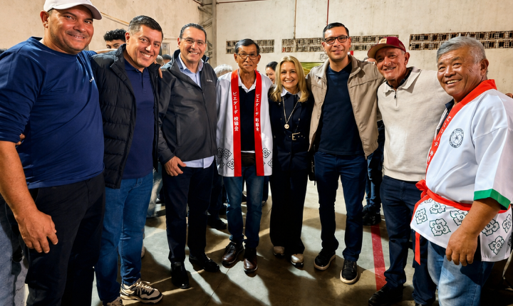 Deputada Maria Lúcia Amary participa da Noite do Sukiyaki