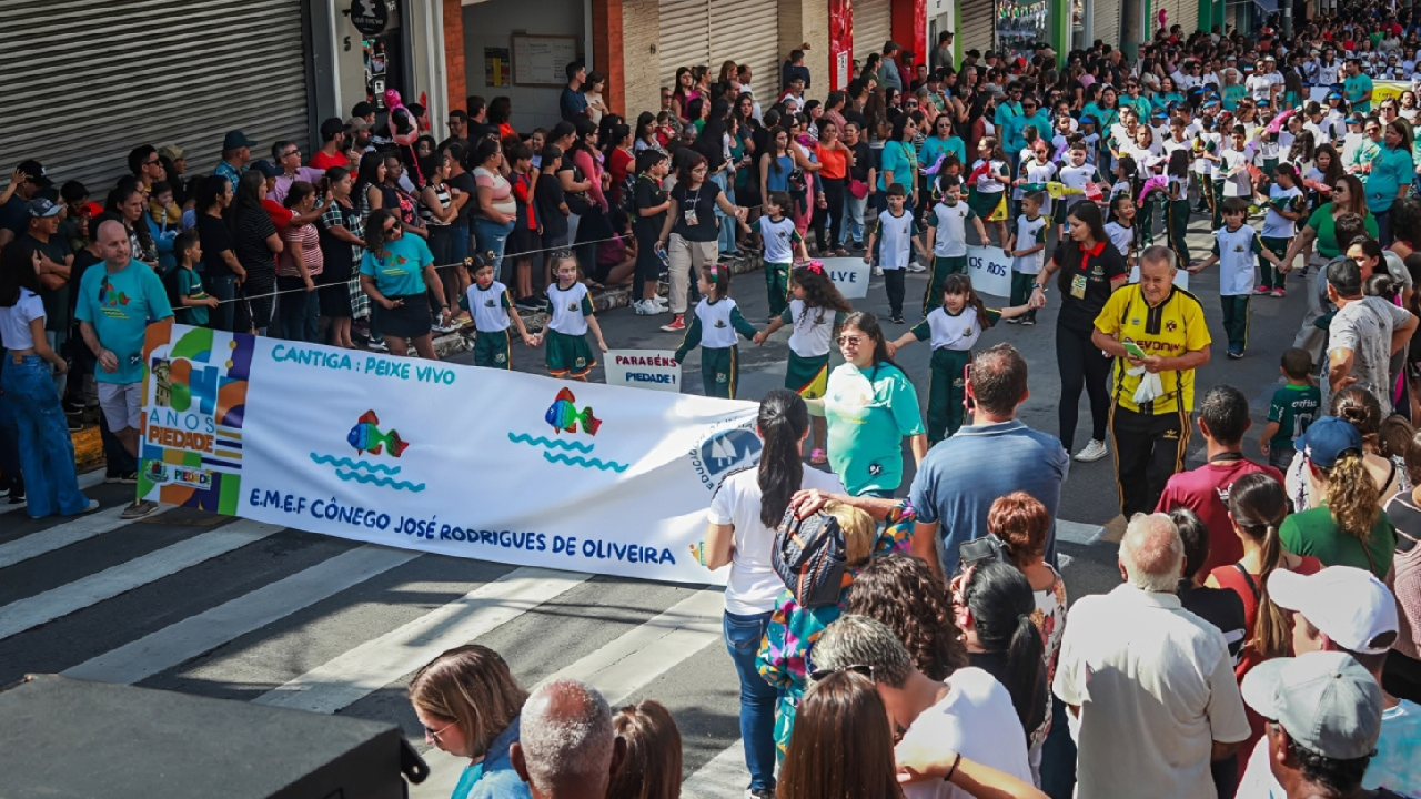 Desfile Cívico de Piedade abre inscrições