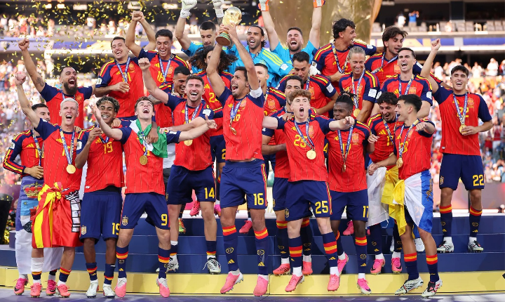 Espanha domina Argentina, vence na prorrogação e leva o bi da Copa