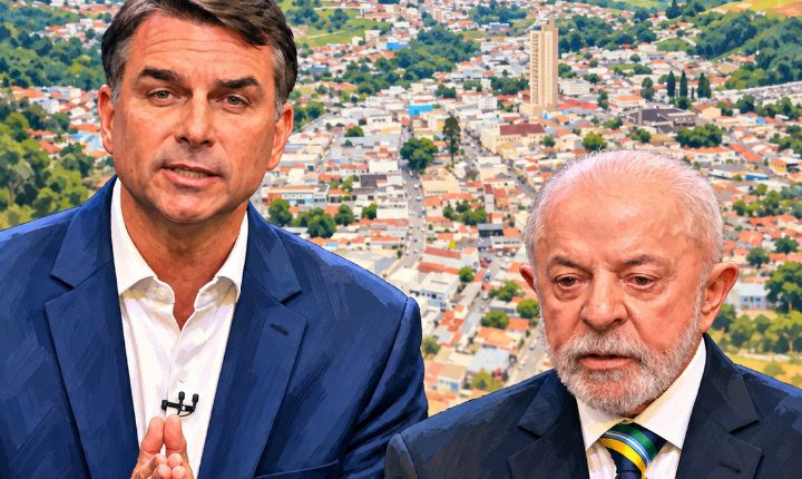 Flávio Bolsonaro vence Lula em Piedade com 63,37% dos votos no segundo turno