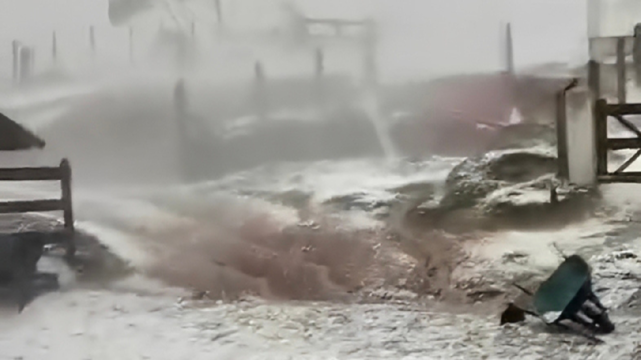 Granizo assusta moradores e danifica casas na zona rural de Piedade