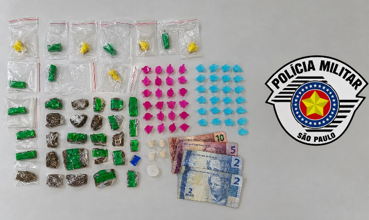 Homem é detido com drogas durante patrulhamento em Piedade