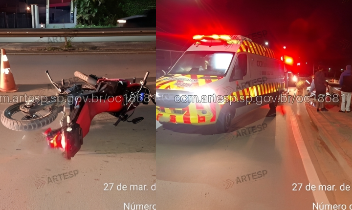 Motociclista morre após acidente na SP-250 em Ibiúna
