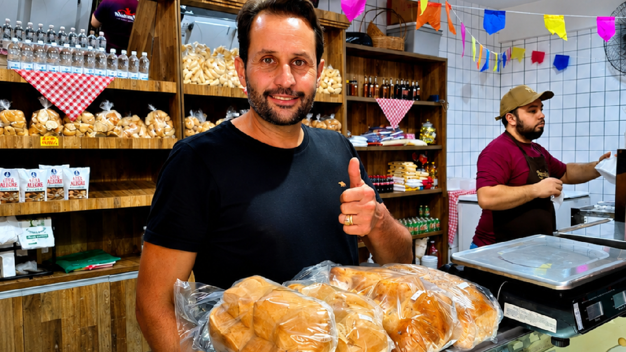 Padaria Almeida mantém tradição familiar há 22 anos no Mercado Municipal de Piedade