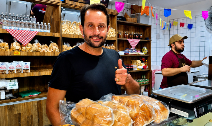 Padaria Almeida mantém tradição familiar há 22 anos no Mercado Municipal de Piedade