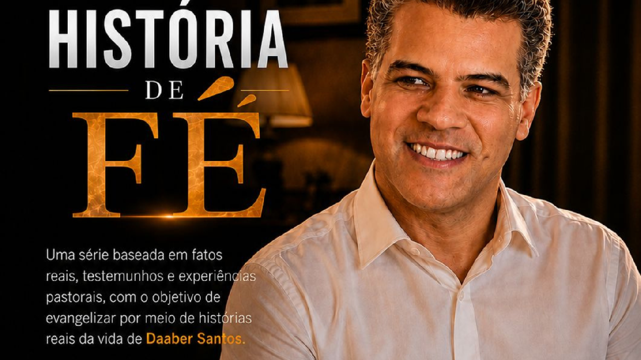 Pastor Daaber Santos lança série audiovisual baseada em testemunhos reais de fé