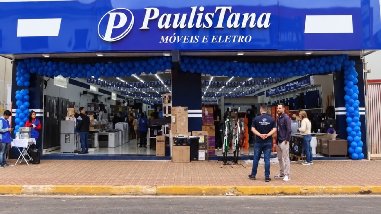 Paulistana Móveis e Eletro abre vagas de emprego para nova loja em Piedade