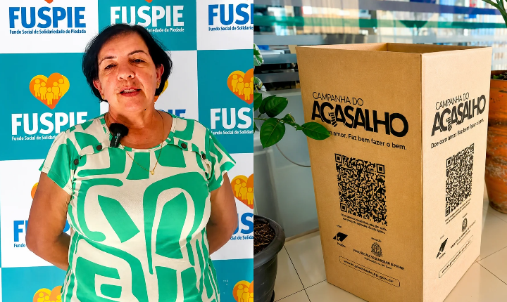 Primeira-dama reforça Campanha do Agasalho em Piedade