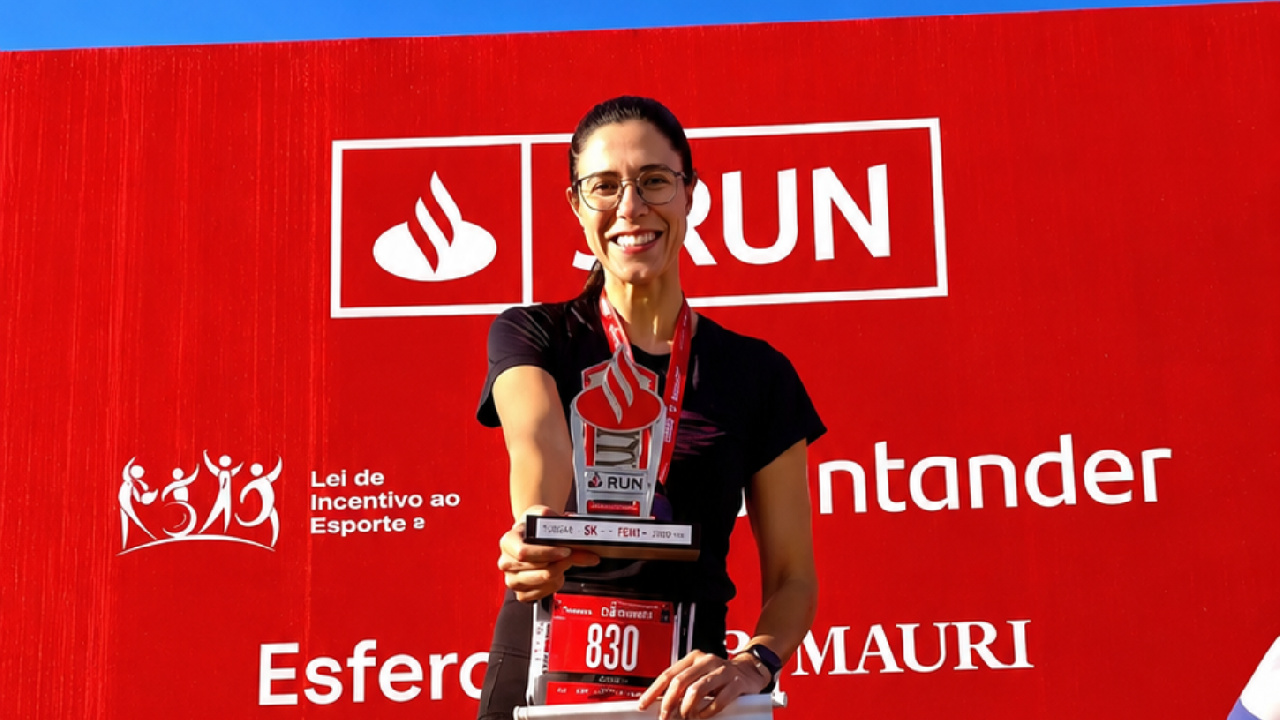 Raquel Barreto conquista 1º lugar em sua categoria no Circuito S Run 2026