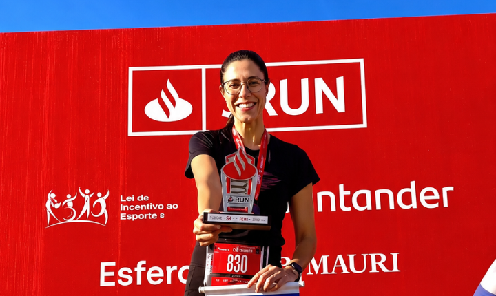 Raquel Barreto conquista 1º lugar em sua categoria no Circuito S Run 2026