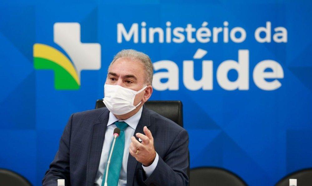 Ministro anuncia distribuição de 28,2 milhões testes para covid-19
