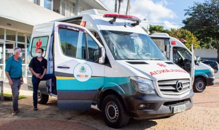 Mais duas novas ambulâncias para atender a saúde em Piedade