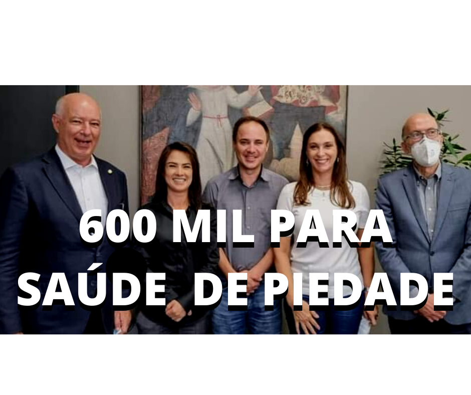 Mais recursos para saúde de Piedade
