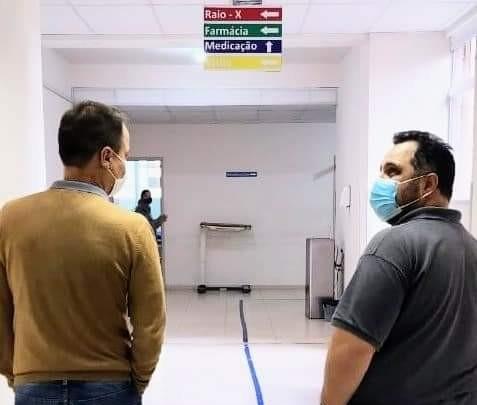 Prefeito Geraldinho da boas vindas ao novo Provedor da Santa Casa Samuel Corrêa