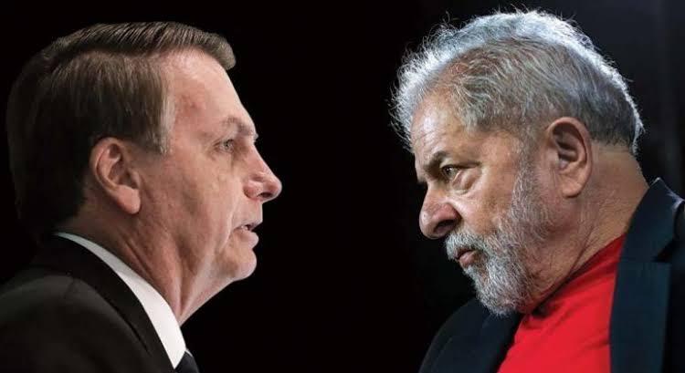 Pesquisa para presidente: distância entre Lula e Bolsonaro cai de 11 para 8 pontos no primeiro turno