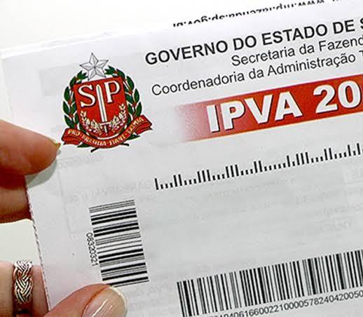 IPVA no Estado de São Paulo começa a vencer amanhã