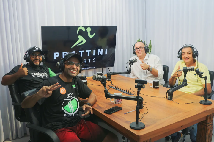 Podcast Prattini Sports recebe semanalmente diversos convidados  para um agradável bate papo