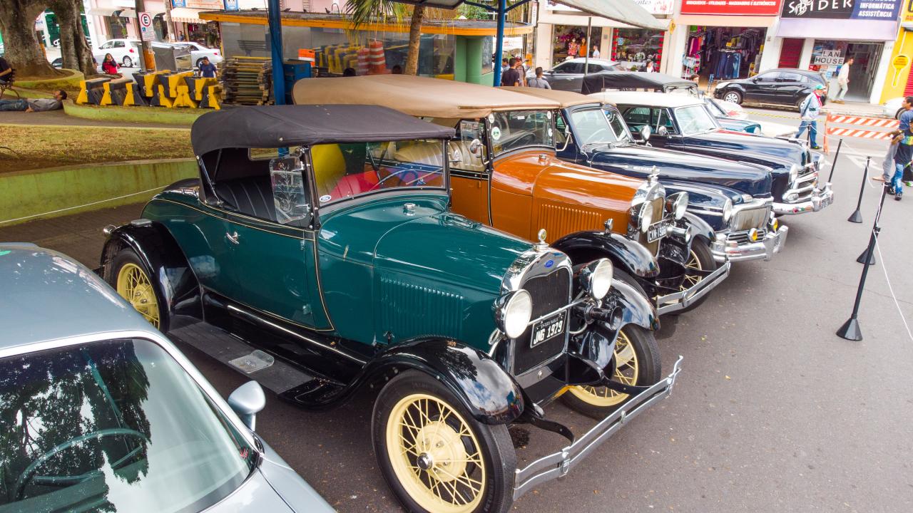 8º Encontro Estadual de Carros Antigos divulga programação completa para os dias 29 e 30 de abril em Piedade