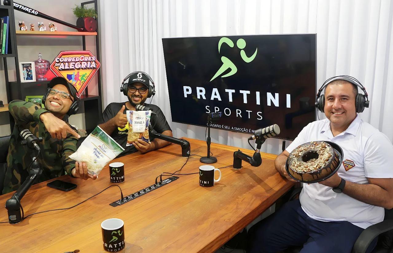Prattini Sports recebe empresário de produtos integrais da nossa região