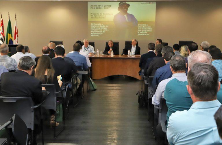 Secretaria de Agricultura e Abastecimento apresenta Programa Agro Paulista + Verde