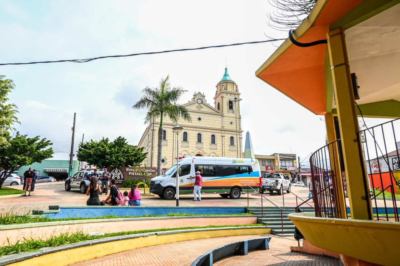 Ação conjunta busca resgatar pessoas em situação de rua em Piedade