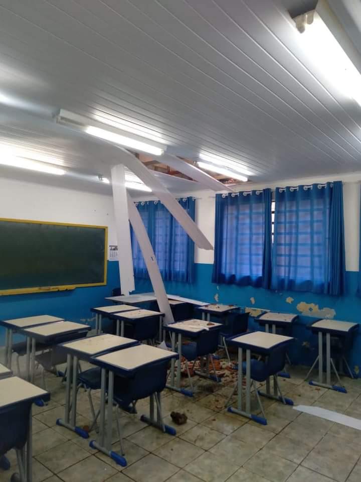 Escola do Piraporinha com Aulas Suspensas nesta Segunda devido a Danos Causados pela Chuva