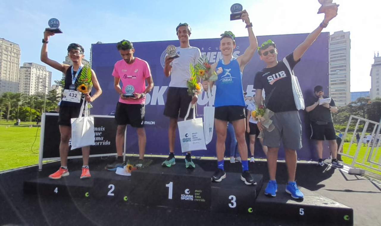 Carlos Barros conquista o 4° lugar na Corrida Athenas Run Faster 5km em São Paulo