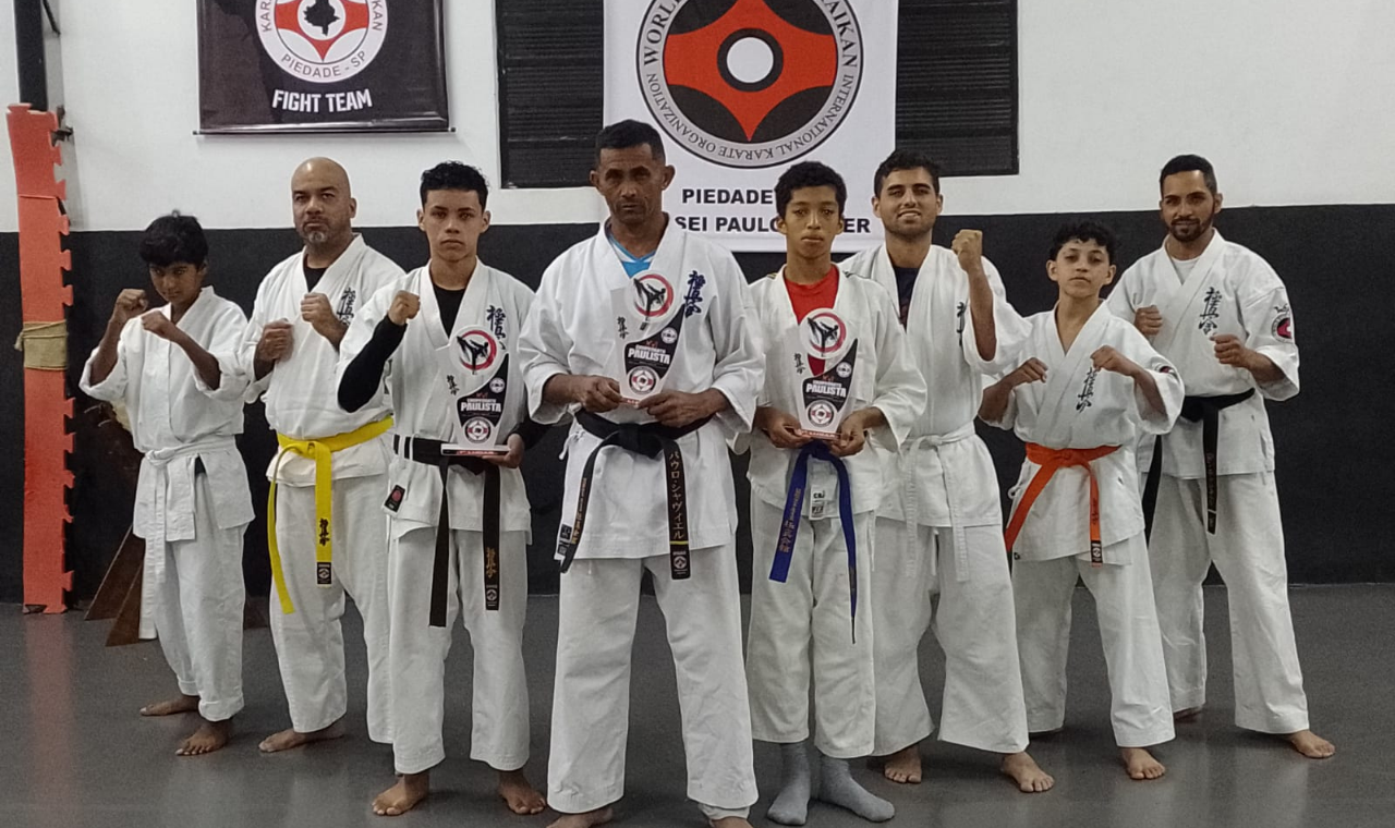 Atletas de Piedade se destacam no Campeonato Paulista de Karatê