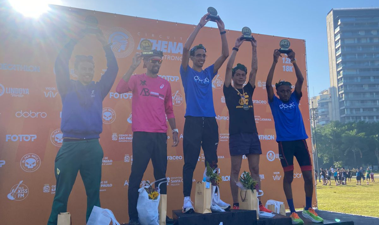 Carlos Barros conquista pódio na etapa do Circuito Athenas em São Paulo