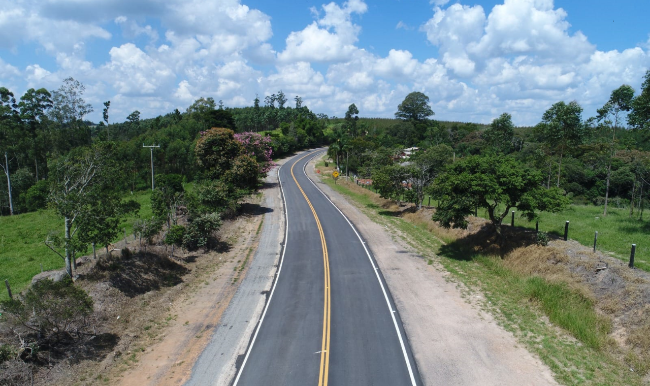 Rodovia SP-250 é revitalizada no trecho entre Piedade e Pilar do Sul