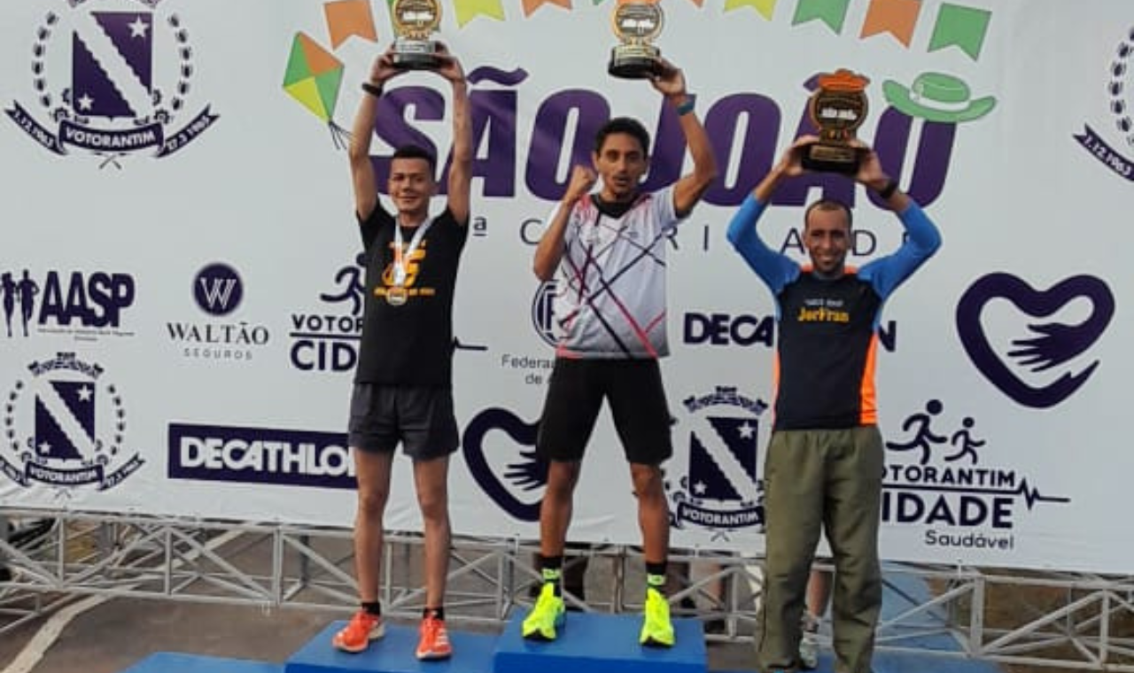 Atleta de Piedade é vice-campeão na corrida São João em Votorantim