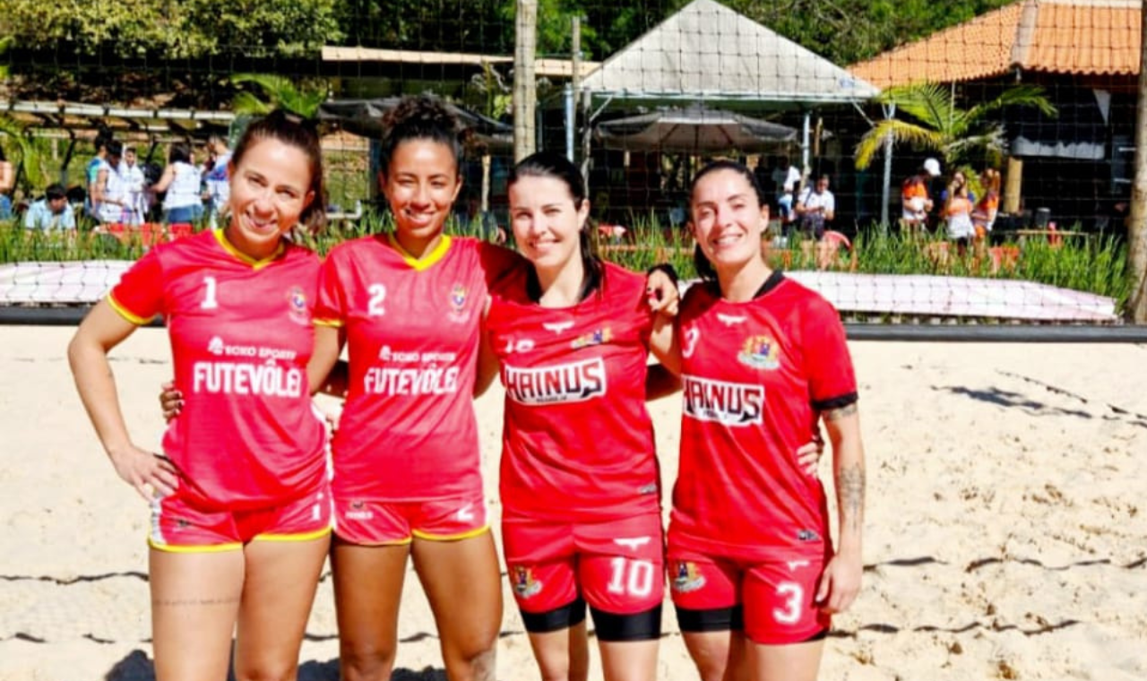 Dupla Piedadense conquista 4º lugar no futevôlei dos jogos regionais de Itapetininga