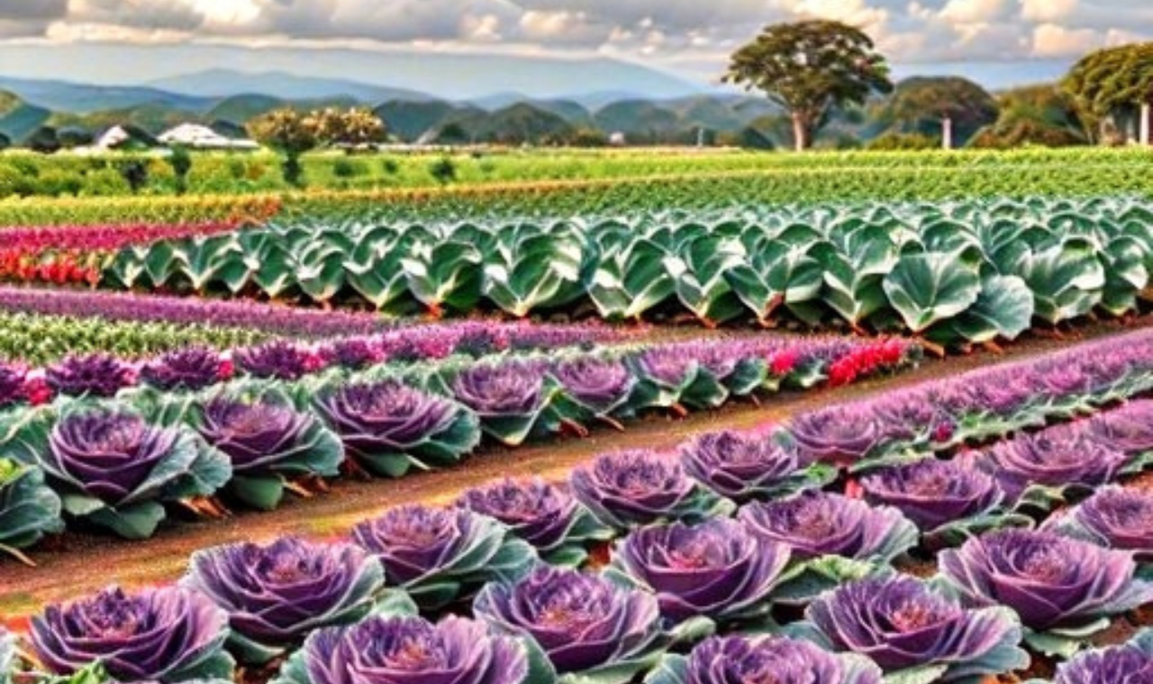 Piedade se destaca no abastecimento de repolho roxo na CEAGESP