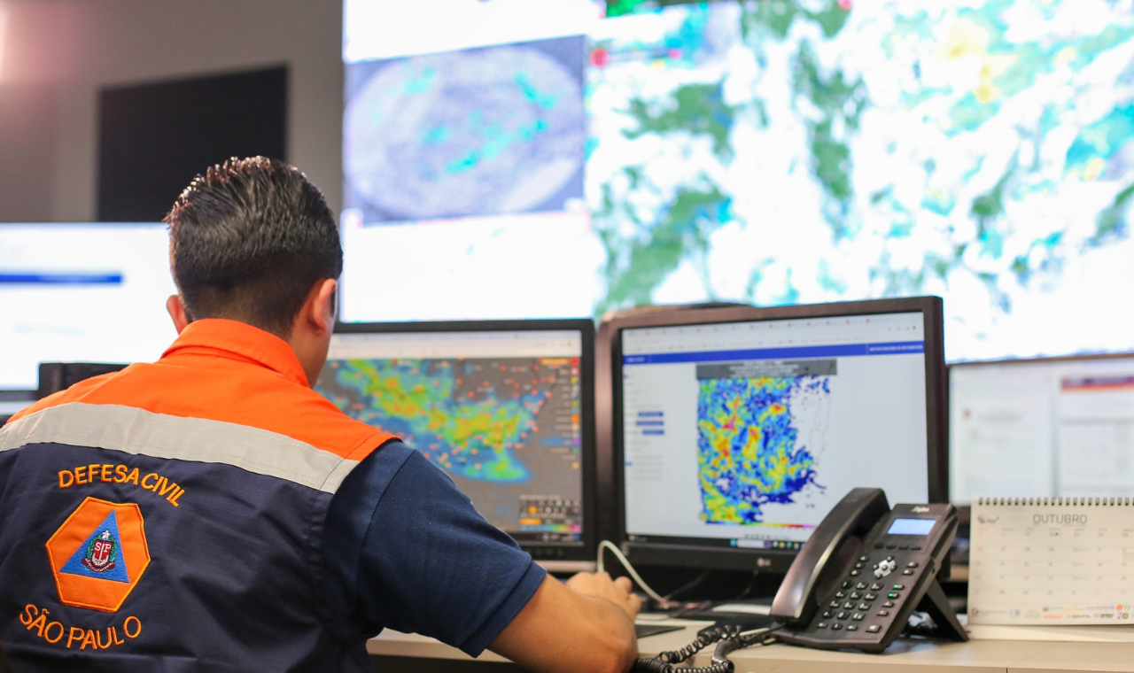 “Defesa Civil de SP reforça medidas com previsão de chuvas e ventos”