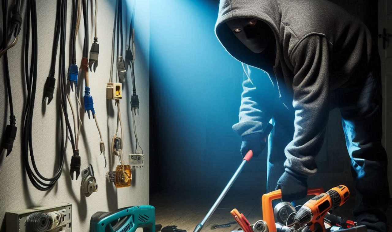 Furto misterioso de ferramentas e materiais elétricos intriga morador de Piedade