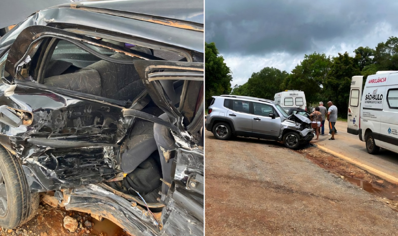 Acidente na SP-250 entre São Miguel Arcanjo e Pilar do Sul deixa feridos