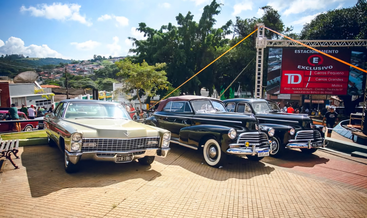 Encontro de carros antigos de Piedade celebra 10 anos