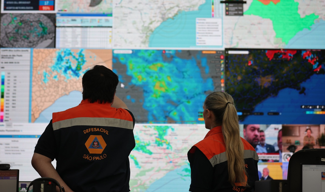 Chuva: Defesa Civil de SP instala gabinete de crise