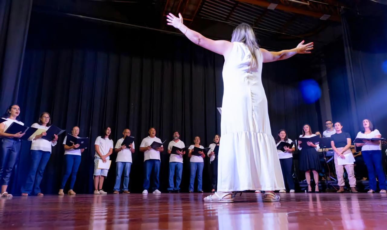 Concerto do coro encanto celebra o amor das Mães em Piedade