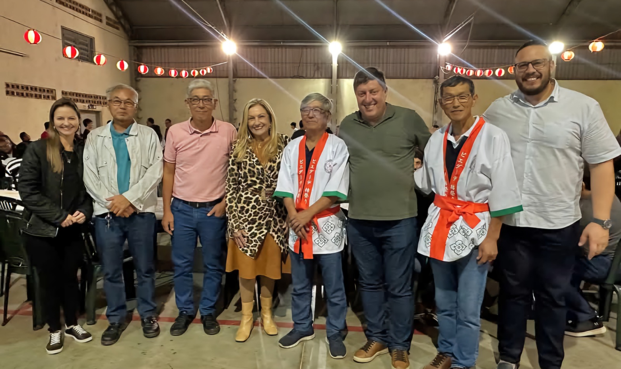 Deputada Maria Lúcia Amary prestigia noite de Sukiyaki em Piedade