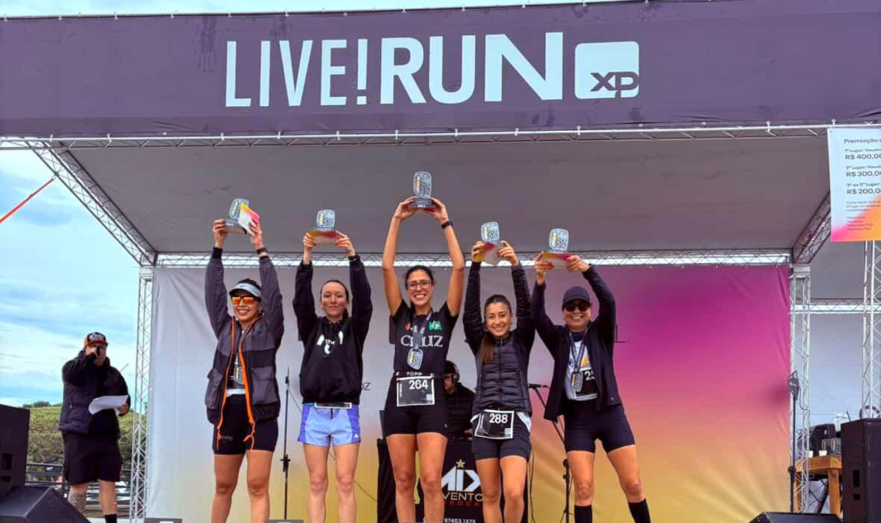 Raquel Barreto é campeã da Live Run XP em Sorocaba