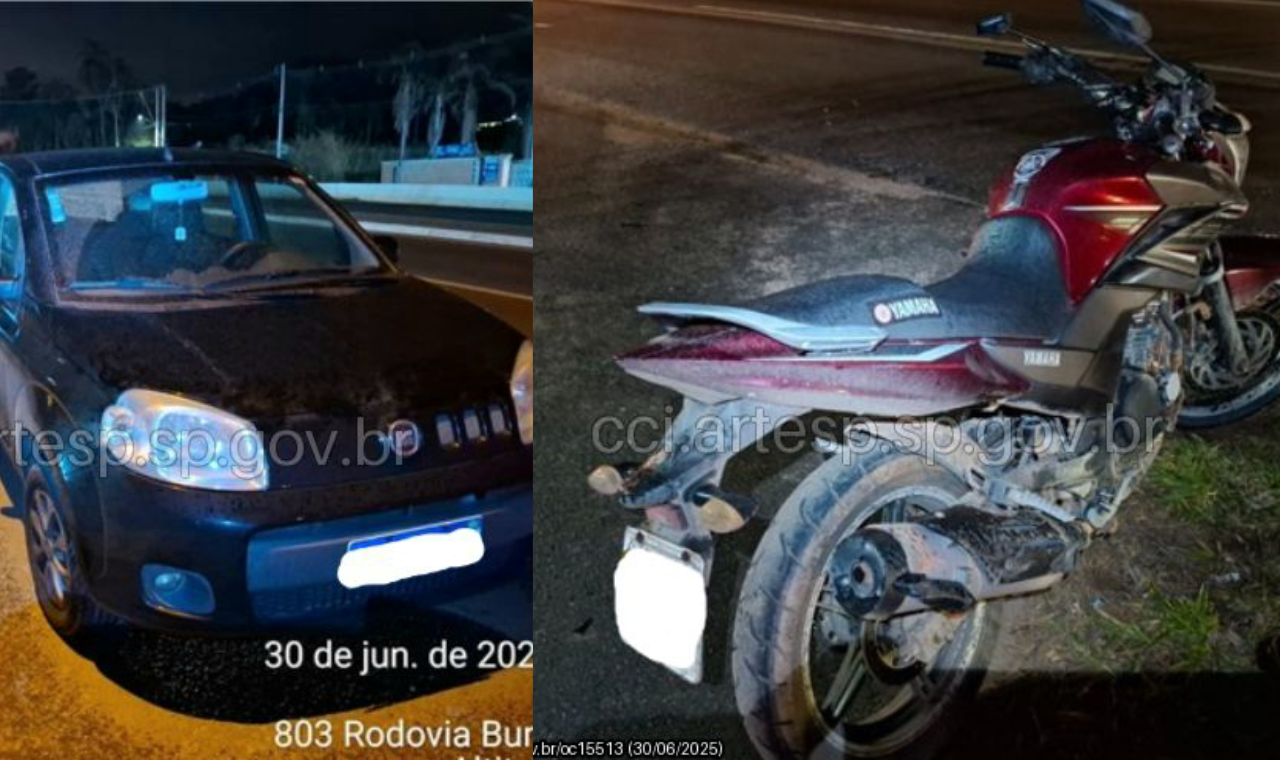 Pedestre morre atropelado por moto e carro na SP-250 em Ibiúna