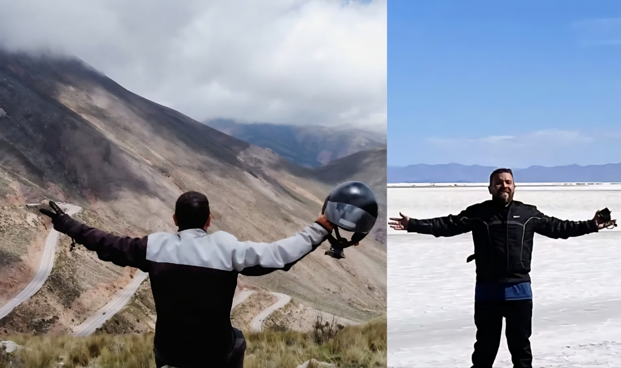 Marcos Roberto de Oliveira, 51 anos: a última viagem de um sonhador sobre duas rodas