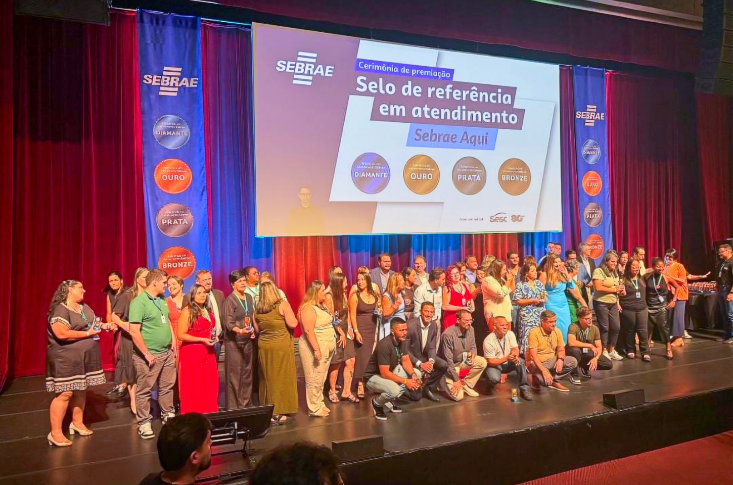 Sebrae Piedade conquista selo ouro de referência em atendimento