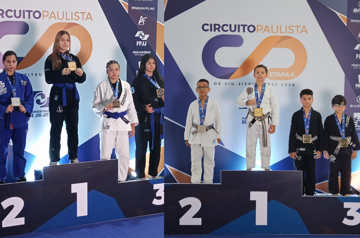Atletas da Team Roger Silva conquistam destaque na 2ª Etapa do Circuito Paulista