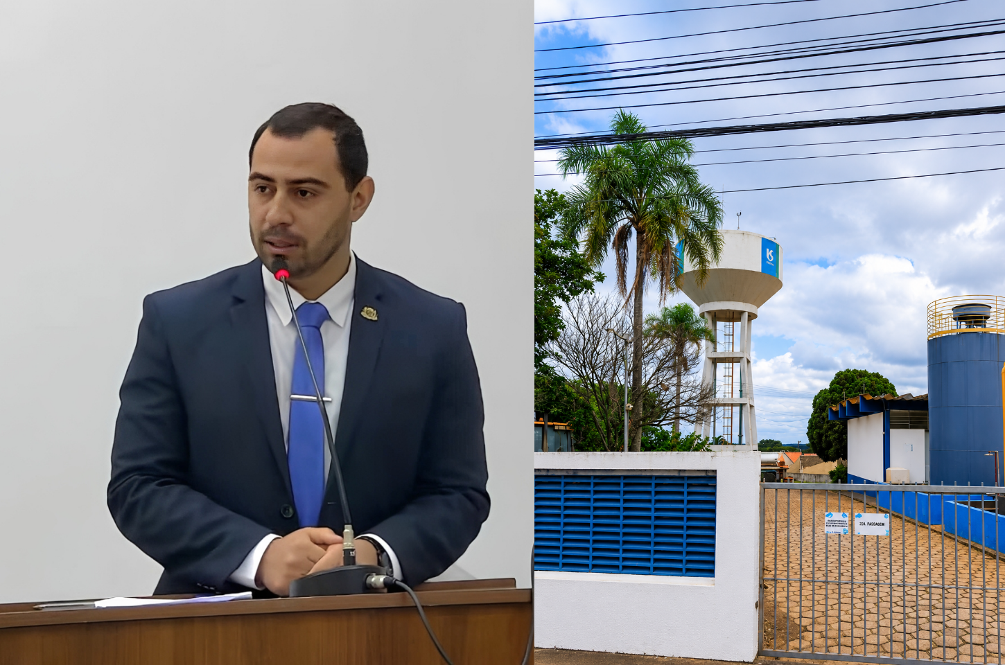 Vereador cobra transparência da Sabesp e atualização do saneamento