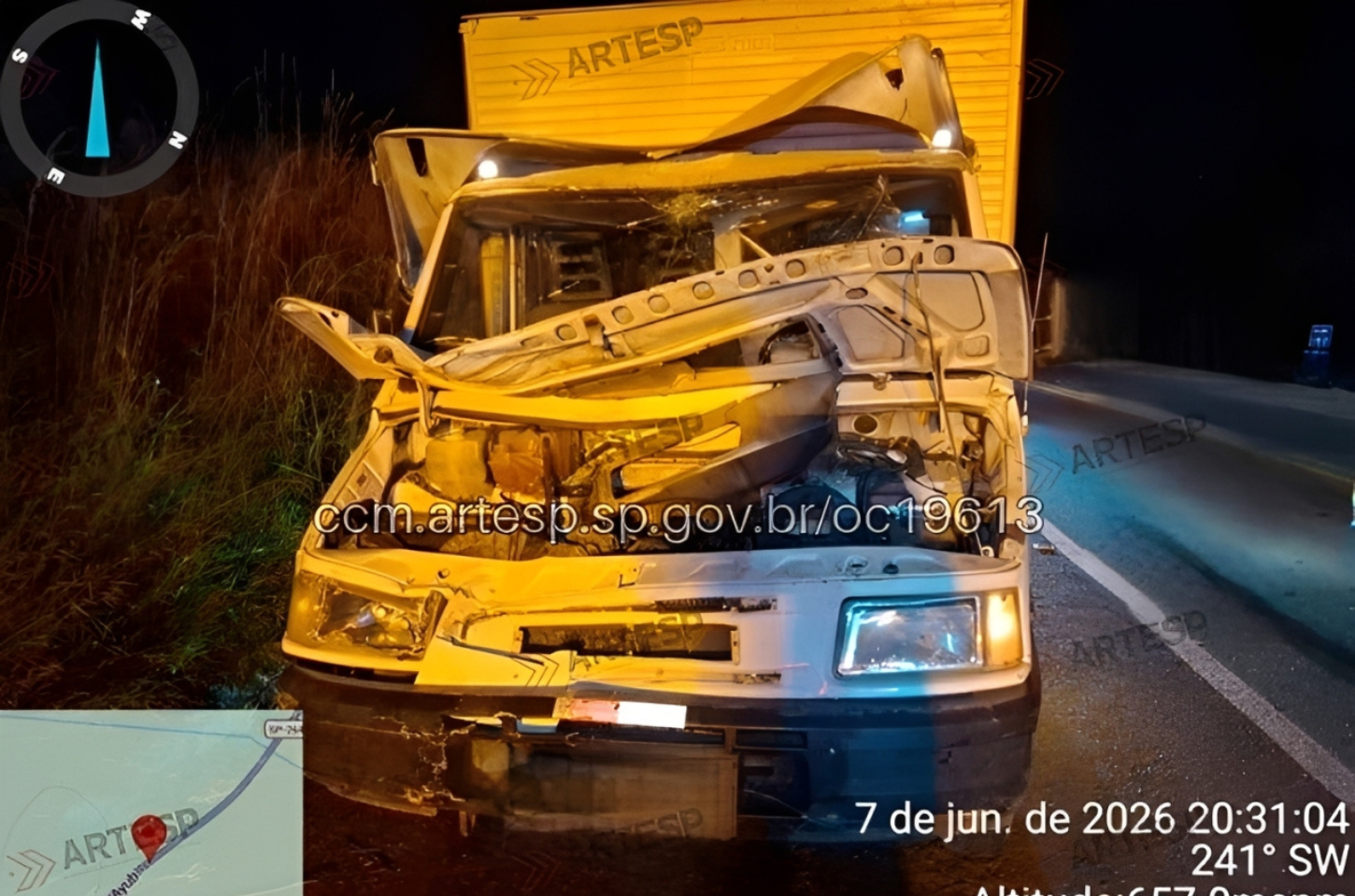 Atropelamento deixa cavaleiro gravemente ferido em Pilar do Sul